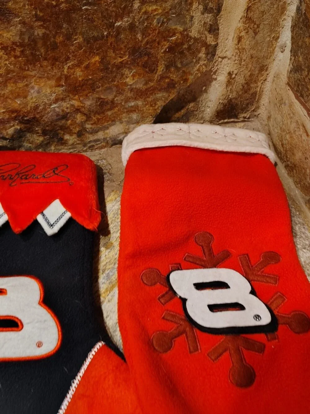 Dale Earnhardt Sr Dale Earnhardt Jr Christmas Stockings #3 #8 Vintage Nascar
